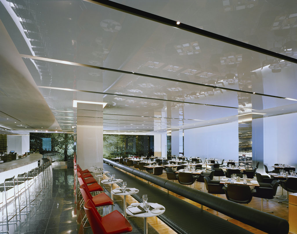 MOMA NY RESTAURANT (2004) – Ceiling & Wall Systems