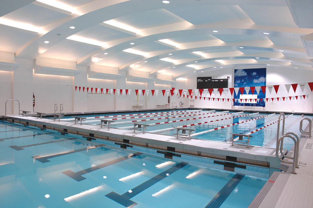OLYMPIC CLUB POOL (2004) CA – NEWMAT Stretch Ceiling & Wall Systems