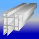 NMGF-63X57 - Formerly Ghost Framing Aluminum Profile