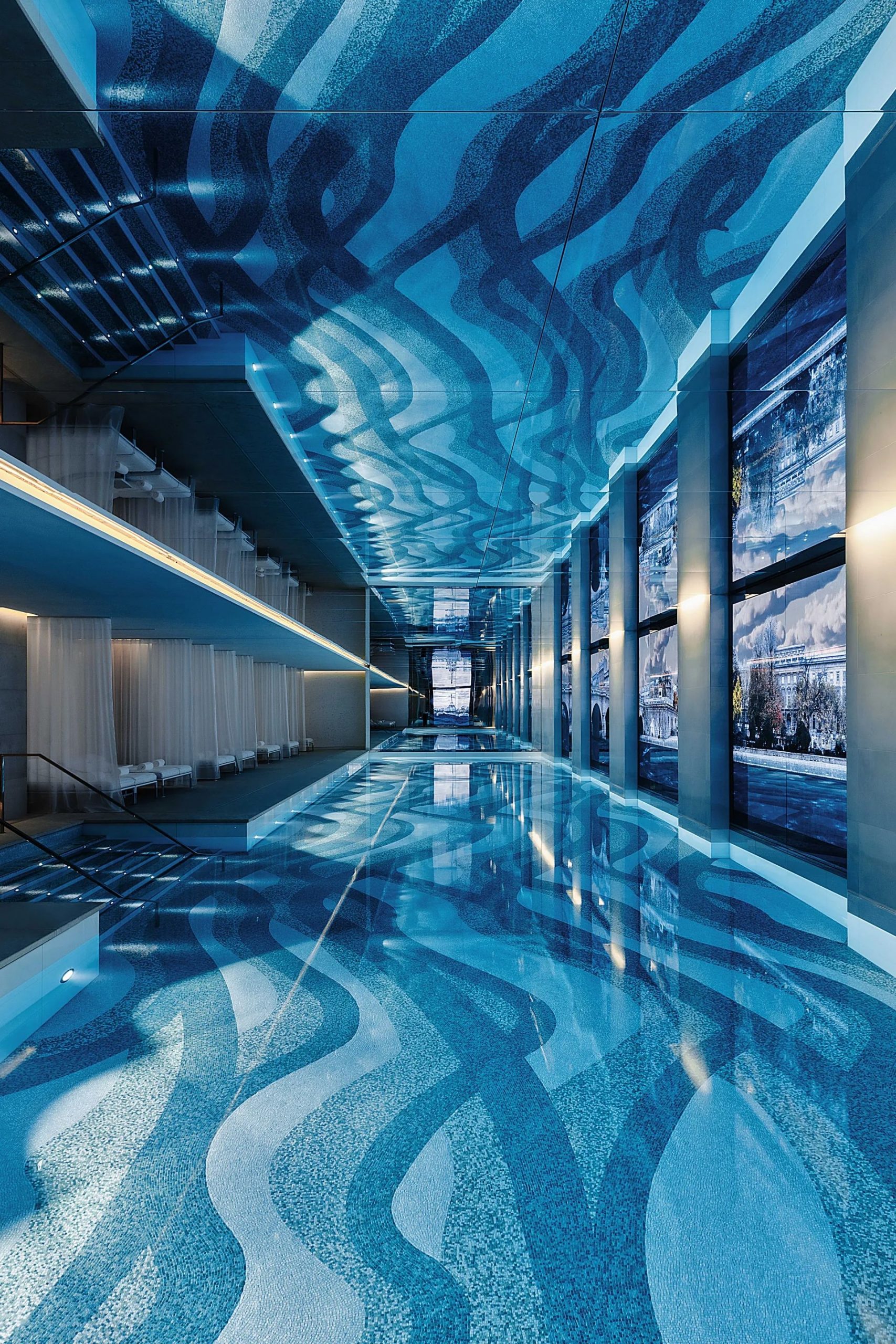 CHEVAL BLANC, HOTEL, Paris, France (2021) – NEWMAT Stretch Ceiling & Wall  Systems
